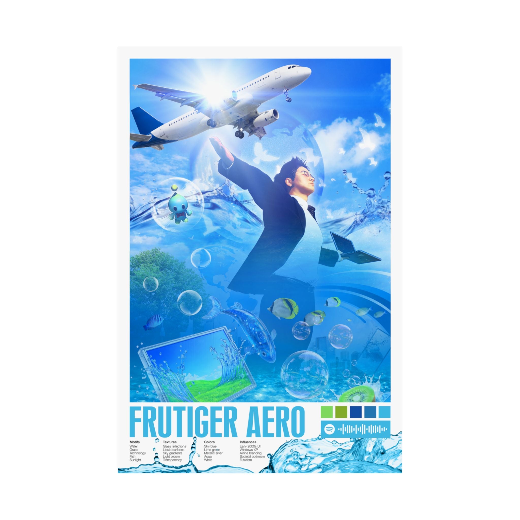 Aesthetic Print | "Frutiger Aero"