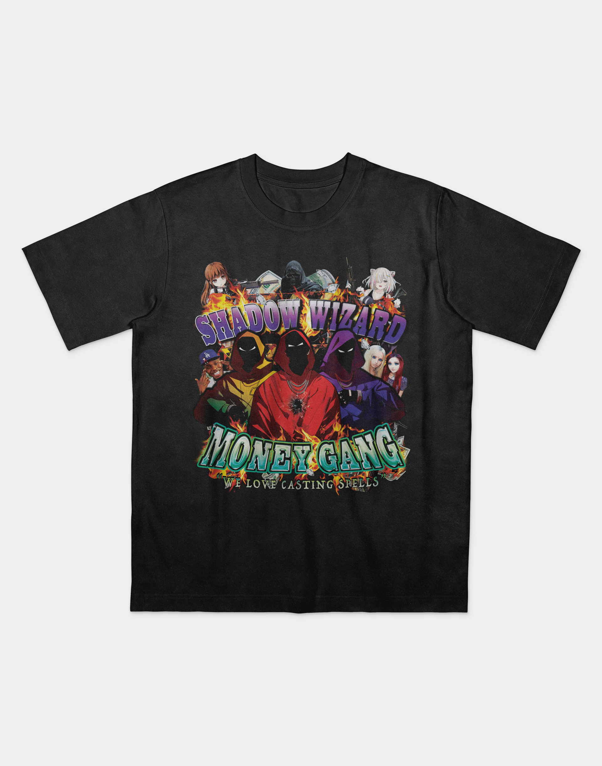 ミュージシャン Shadow Wizard Money Gang Tee Merch Shadow Wizard Money Gang